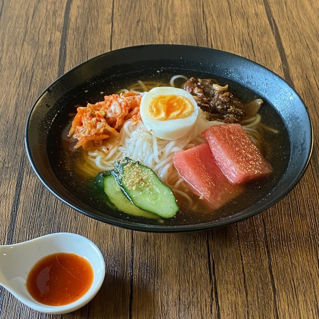 グルテンフリー麺を使ったラーメン・冷やし中華、焼きそばを出す